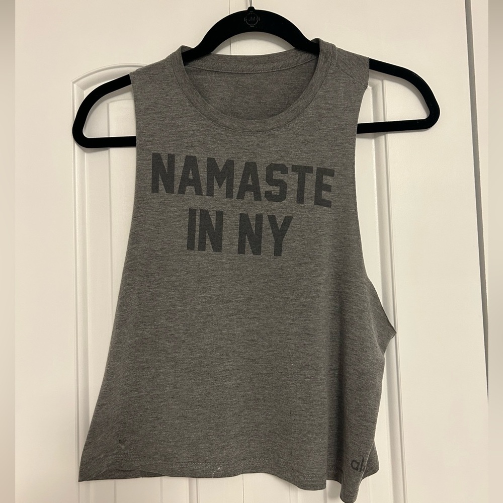 Alo Yoga Limited Edition Namaste in NY Muscle Tank